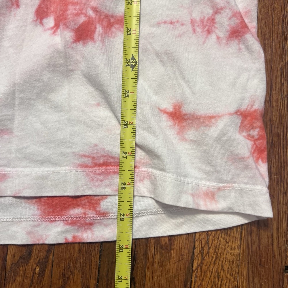 Nike Air Shirt Mens Large Red White Tie Dye Graphic Tee The Nike Tee Blue Logo - Picture 5 of 10